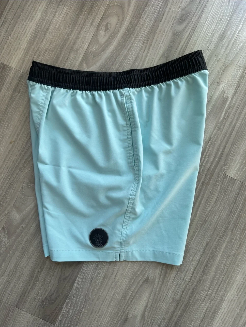 chubbies | Ultimate Training 5.5" Shorts in Light Aqua with Black Waistband (S) - Picture 2 of 10